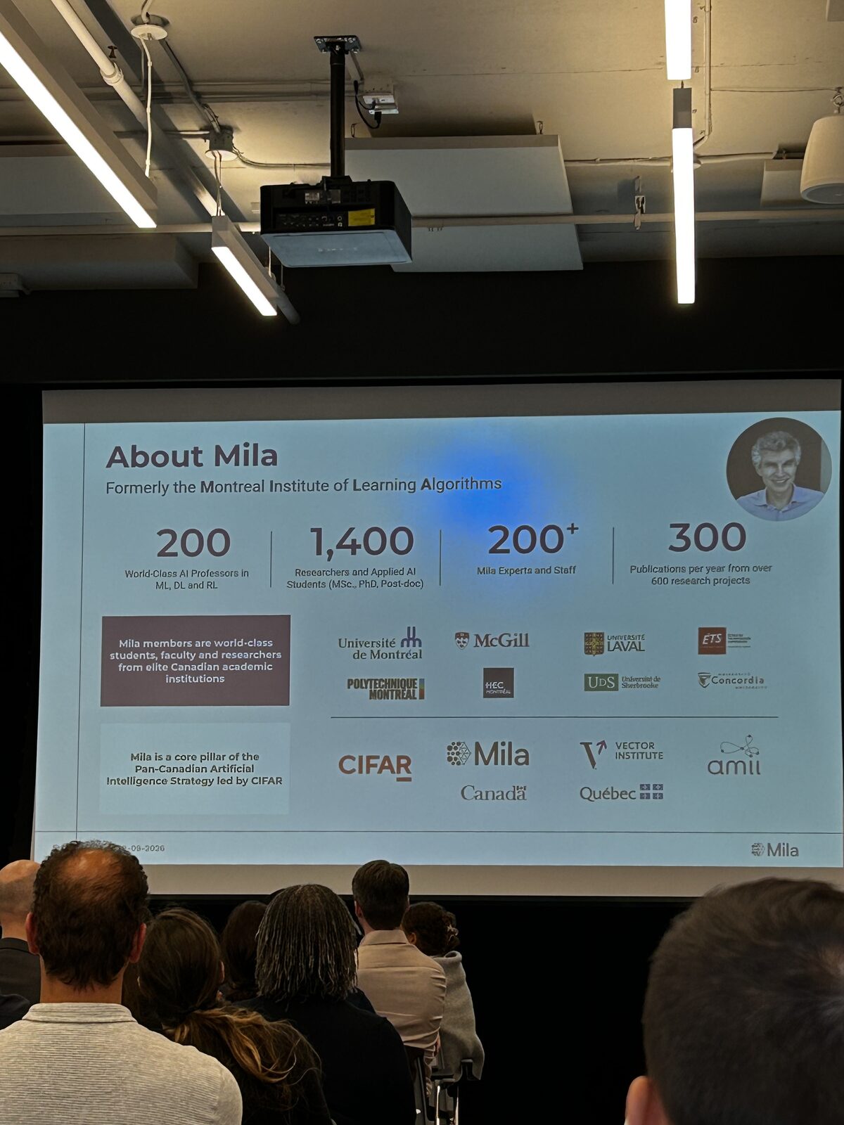 Presentation about Mila