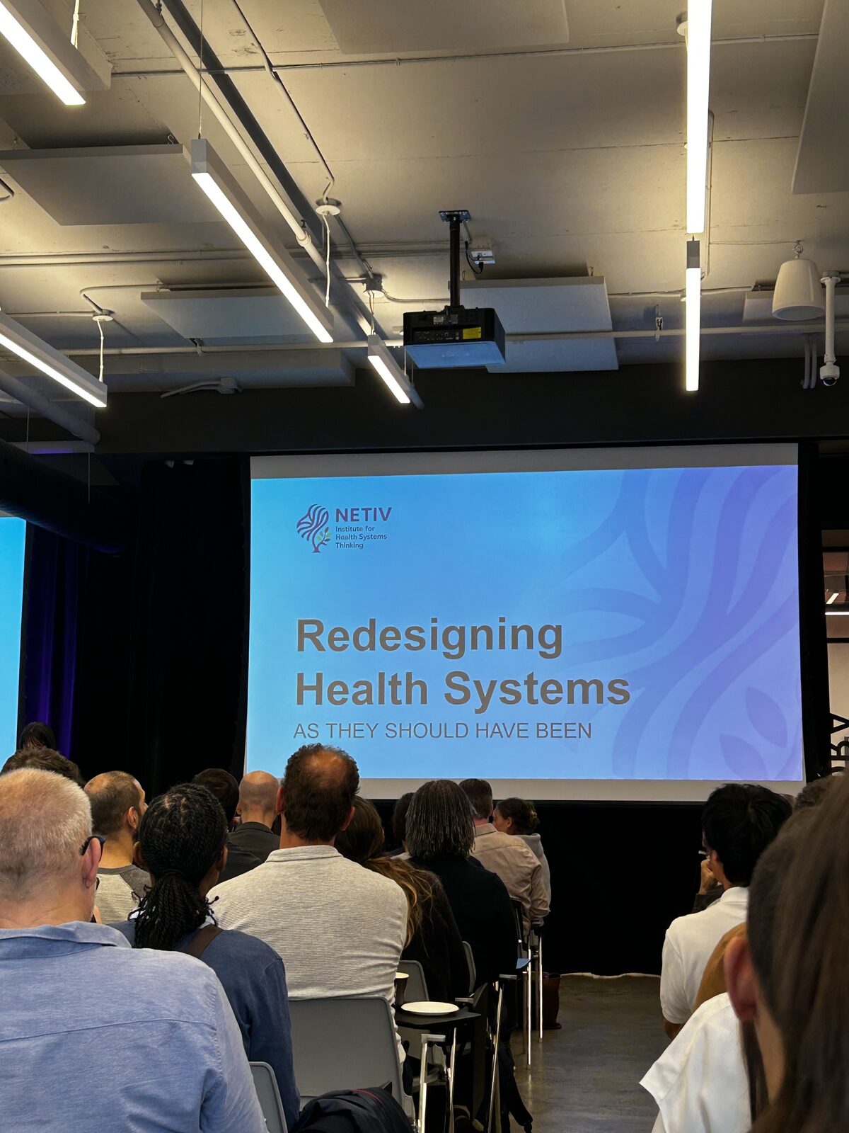 Presentation during the event
